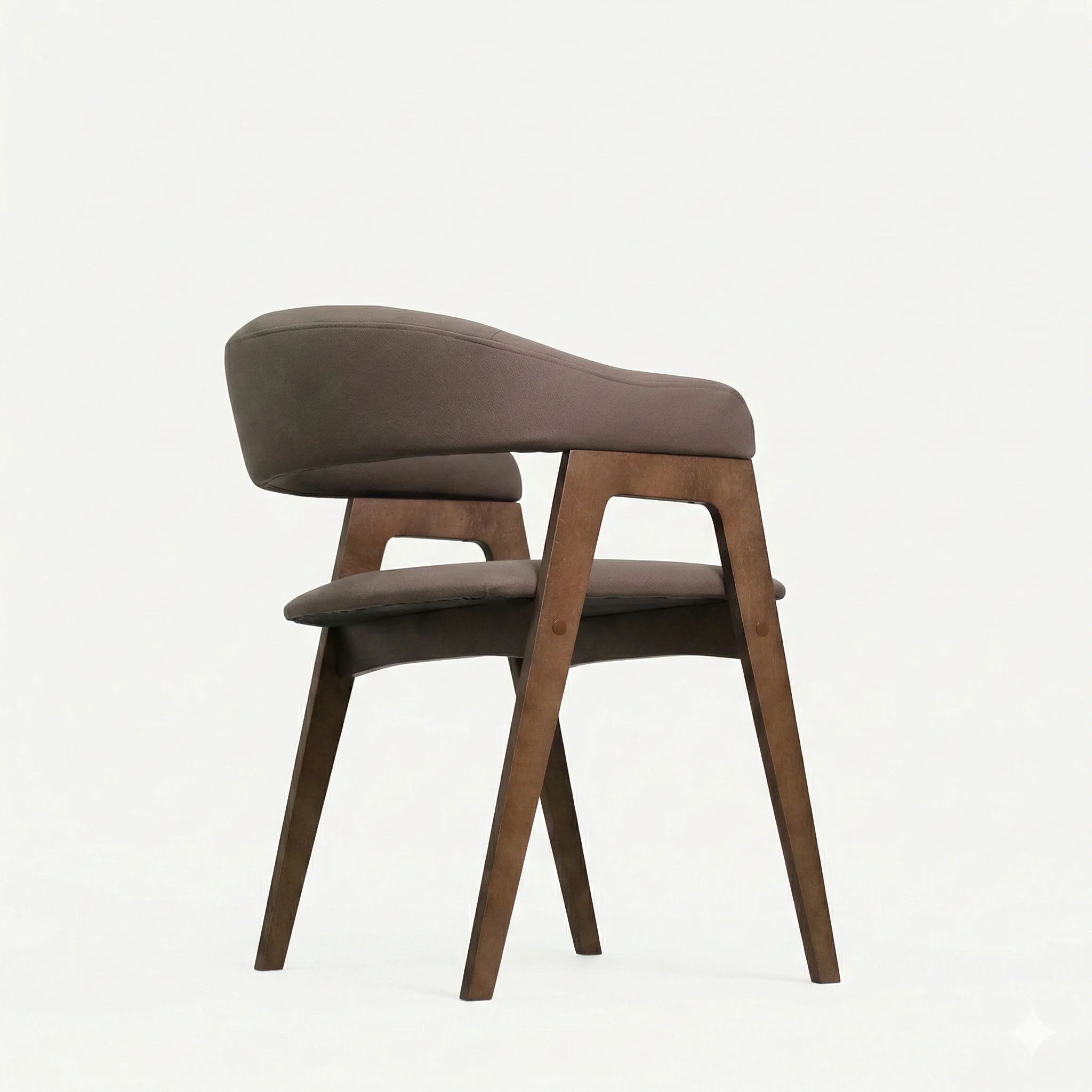 Тёмно коричневый / Экокожа (Коричневый)